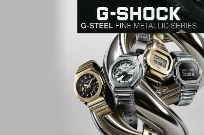 CASIO - GSHOCK FINE METALIC