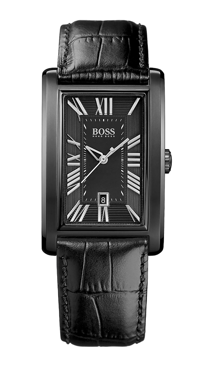 hugo boss watch rectangular